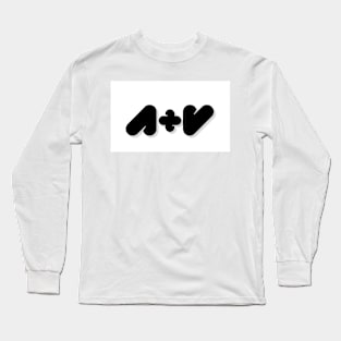 Initials A+V Long Sleeve T-Shirt